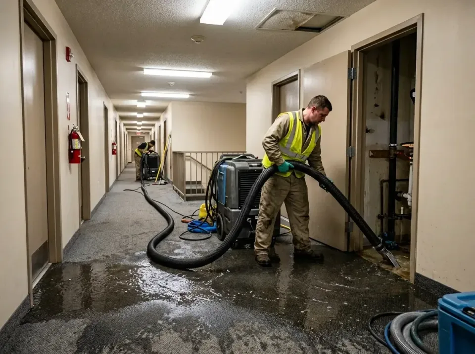 multi-unit-apartment-hallway-f-005 — frequently asked questions, Emergency Burst Pipe Water Extraction & Removal in Tanaina,…
